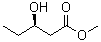 结构式 CAS# 60793-22-8, (R)-3-羟基戊酸甲酯