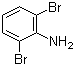 结构式 CAS# 608-30-0, 2,6-二溴苯胺