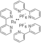 structure of CAS# 60804-74-2, Tris(2,2'-bipyridine)ruthenium bis(hexafluorophosphate);Tris(2,2'-bipyridine)ruthenium(2+) bis(hexafluorophosphate)