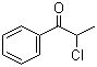 结构式 CAS# 6084-17-9, 2-氯苯丙酮; 2-氯-1-苯基-1-丙酮