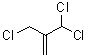 结构式 CAS# 60845-51-4, 3,3-二氯-2-(氯甲基)-1-丙烯
