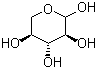 L-(-)木糖分子结构 (CAS 609-06-3)
