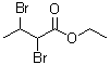 2,3-Dibromobutyric acid ethyl ester molecular structure (CAS 609-11-0)
