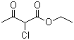 structure of CAS# 609-15-4, Ethyl 2-chloroacetoacetate;2-Chloroacetoacetic acid ethyl ester