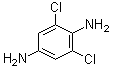 结构式 CAS# 609-20-1, 4-氨基-2,6-二氯苯胺