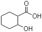 结构式 CAS# 609-69-8, 2-羟基环己基甲酸; 2-羟基环己烷羧酸