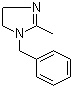 1-Benzyl-2-methyl-2-imidazoline molecular structure (CAS 6096-36-2)