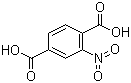 2-硝基对苯二甲酸分子结构 (CAS 610-29-7)