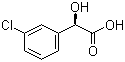 结构式 CAS# 61008-98-8, (R)-(-)-3-氯扁桃酸