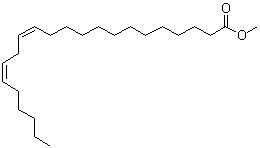 structure of CAS# 61012-47-3, (13Z,16Z)-13,16-Docosadienoic acid methyl ester
