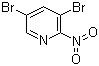 3,5-Dibromo-2-nitropyridine molecular structure (CAS 610261-34-2)