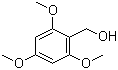 结构式 CAS# 61040-78-6, 2,4,6-三甲氧基苯甲醇; 2,4,6-三甲氧基苄醇