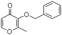 3-(Benzyloxy)-2-methyl-4H-pyran-4-one molecular structure (CAS 61049-69-2)