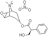 (-)-Scopolamine methyl nitrate molecular structure (CAS 6106-46-3)