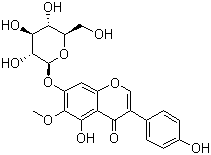 Tectoridin molecular structure (CAS 611-40-5)