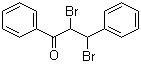 structure of CAS# 611-91-6, Chalcone dibromide;2,3-Dibromo-3-phenylpropiophenone; Benzalacetophenone dibromide; Chalcone dibromide; NSC 2715