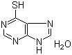 6-Mercaptopurine monohydrate molecular structure (CAS 6112-76-1)