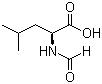 结构式 CAS# 6113-61-7, N-甲酰基-L-亮氨酸