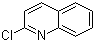 structure of CAS# 612-62-4, 2-Chloroquinoline