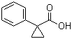 1-Phenyl-1-cyclopropanecarboxylic acid molecular structure (CAS 6120-95-2)