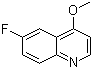 6-Fluoro-4-methoxyquinoline molecular structure (CAS 61293-17-2)