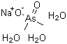 Sodium cacodylate trihydrate molecular structure (CAS 6131-99-3)