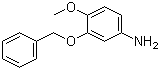 3-Benzyloxy-4-methoxyaniline molecular structure (CAS 61324-40-1)