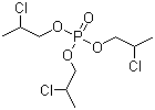 结构式 CAS# 6145-73-9, 磷酸三(2-氯丙基)酯