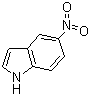 结构式 CAS# 6146-52-7, 5-硝基吲哚