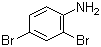 结构式 CAS# 615-57-6, 2,4-二溴苯胺