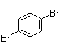 2,5-二溴甲苯分子结构 (CAS 615-59-8)