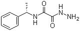 (S)-(-)-2-Hydrazinyl-2-oxo-N-(1-phenylethyl)acetamide molecular structure (CAS 6152-25-6)