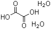 结构式 CAS# 6153-56-6, 草酸; 乙二酸(二水合)