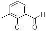 structure of CAS# 61563-28-8, 2-Chloro-3-methylbenzaldehyde