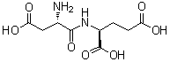 L-天冬氨酰-L-谷氨酸分子结构 (CAS 6157-06-8)