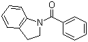 structure of CAS# 61589-14-8, (2,3-Dihydro-1H-indol-1-yl)phenylmethanone