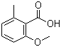 2-Methoxy-6-methylbenzoic acid molecular structure (CAS 6161-65-5)