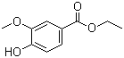 Ethyl vanillate molecular structure (CAS 617-05-0)