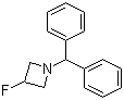 1-Benzhydryl-3-fluoroazetidine molecular structure (CAS 617718-45-3)