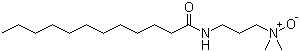 structure of CAS# 61792-31-2, Laurylamidopropyldimethylamine oxide;3-Lauramidopropyl-N,N-dimethylamine oxide; N-[3-(Dimethylamino)propyl]dodecanamide N-oxide