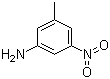 structure of CAS# 618-61-1, 3-Methyl-5-nitroaniline
