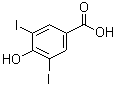 3,5-Diiodo-4-hydroxybenzoic acid molecular structure (CAS 618-76-8)