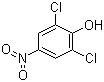 structure of CAS# 618-80-4, 2,6-Dichloro-4-nitrophenol