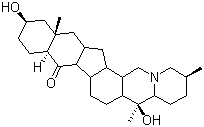 结构式 CAS# 61825-98-7, 西贝碱