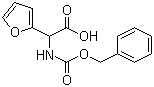 Cbz-2-amino-2-furanacetic acid molecular structure (CAS 61886-78-0)