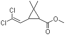 结构式 CAS# 61898-95-1, 3-(2,2-二氯乙烯基)-2,2-二甲基环丙烷羧酸甲酯