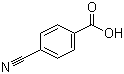 结构式 CAS# 619-65-8, 对氰基苯甲酸; 4-氰基苯甲酸