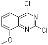 结构式 CAS# 61948-60-5, 2,4-二氯-8-甲氧基喹唑啉