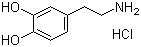 结构式 CAS# 62-31-7, 盐酸多巴胺; 4-(2-氨基乙基)-1,2-苯二酚盐酸盐