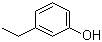 structure of CAS# 620-17-7, 3-Ethylphenol;m-Ethylphenol